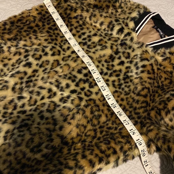 SHEIN Leopard Bomber Jacket - Picture 5 of 10